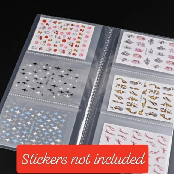 Nail art stickers collection book - Picture 4 of 5